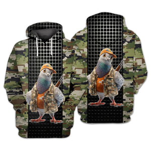Funny Dove Hunting All Over Print Shirt