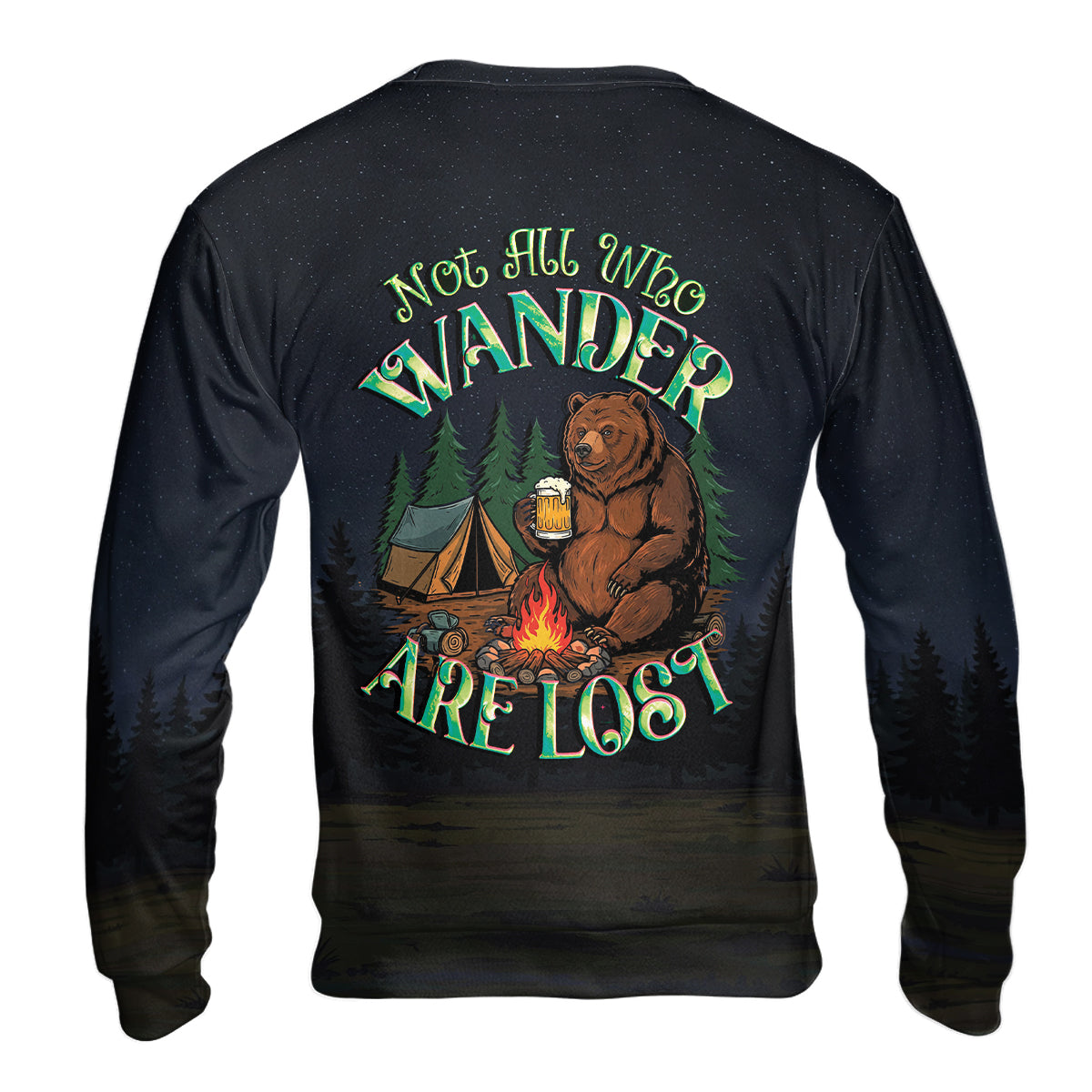 Not All Who Wander Are Lost All Over Print Shirt