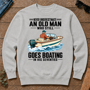 An Old Man Still Goes Boating In His 70s - ash - CS2D-Ash