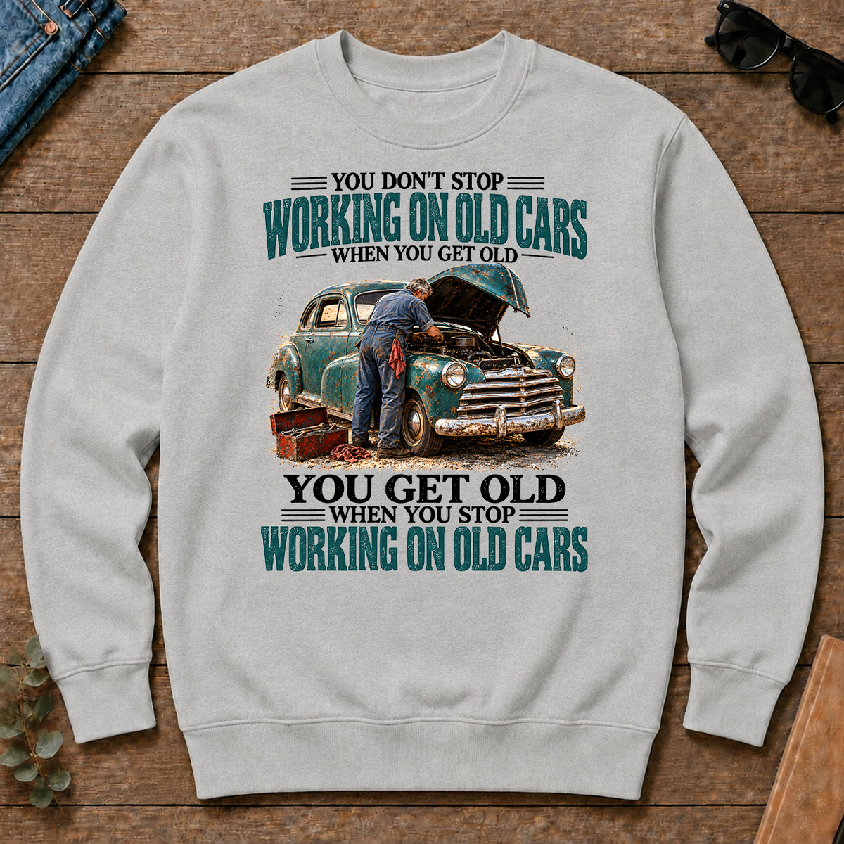 Working On Old Cars You Get Old When You Stop - ash - CS2D-Ash
