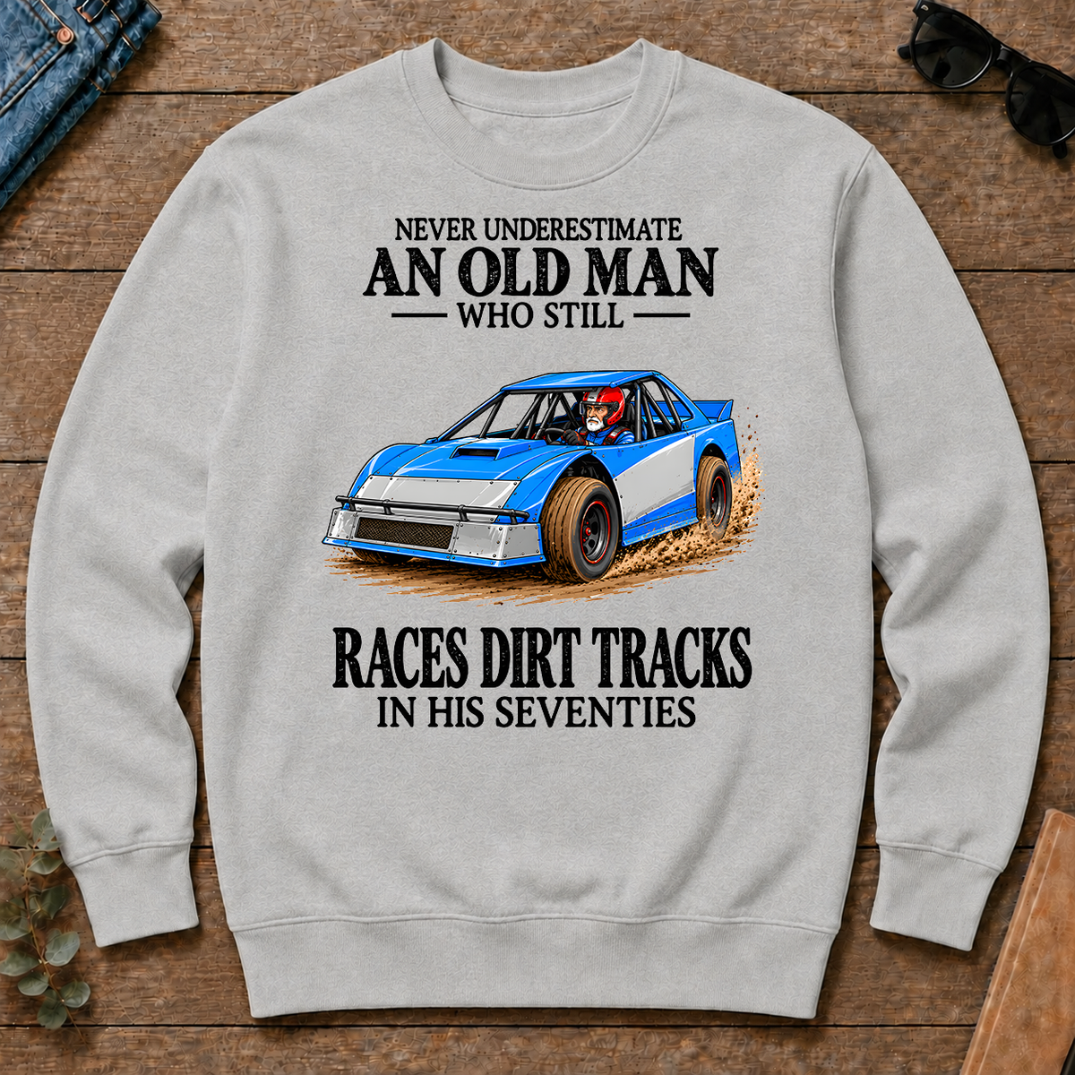 An Old Man Still Races Dirt Tracks In His Seventies - ash - CS2D-Ash