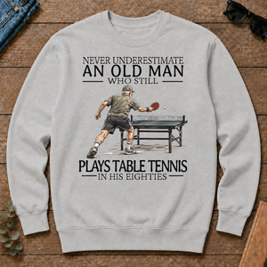 An Old Man Who Still Plays Table Tennis In His Eighties - ash - CS2D-Ash