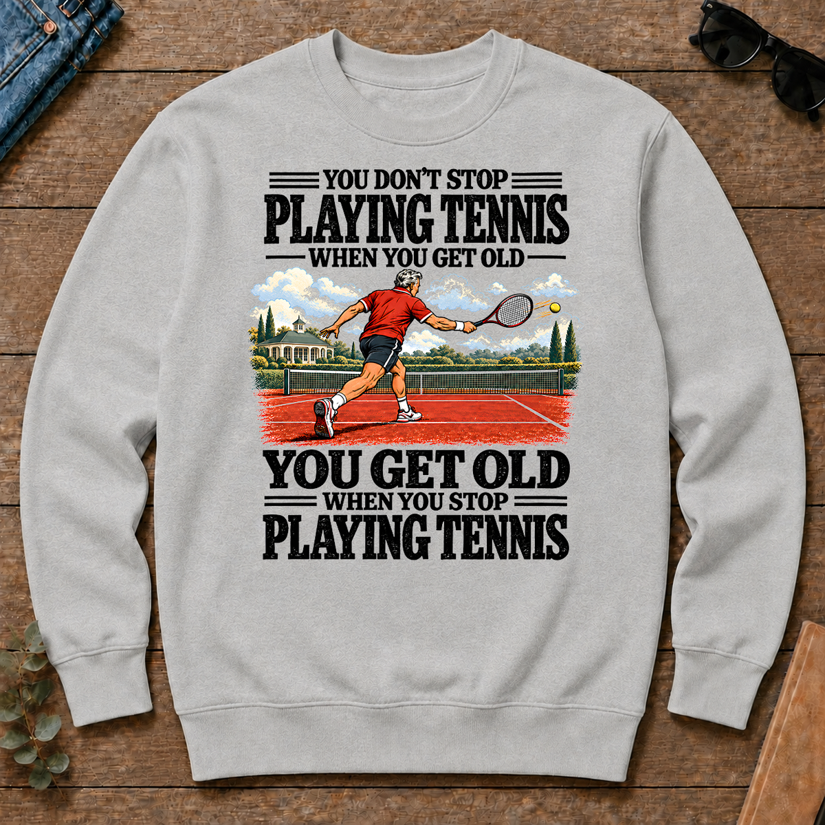 You Get Old When You Stop Playing Tennis - ash - CS2D-Ash