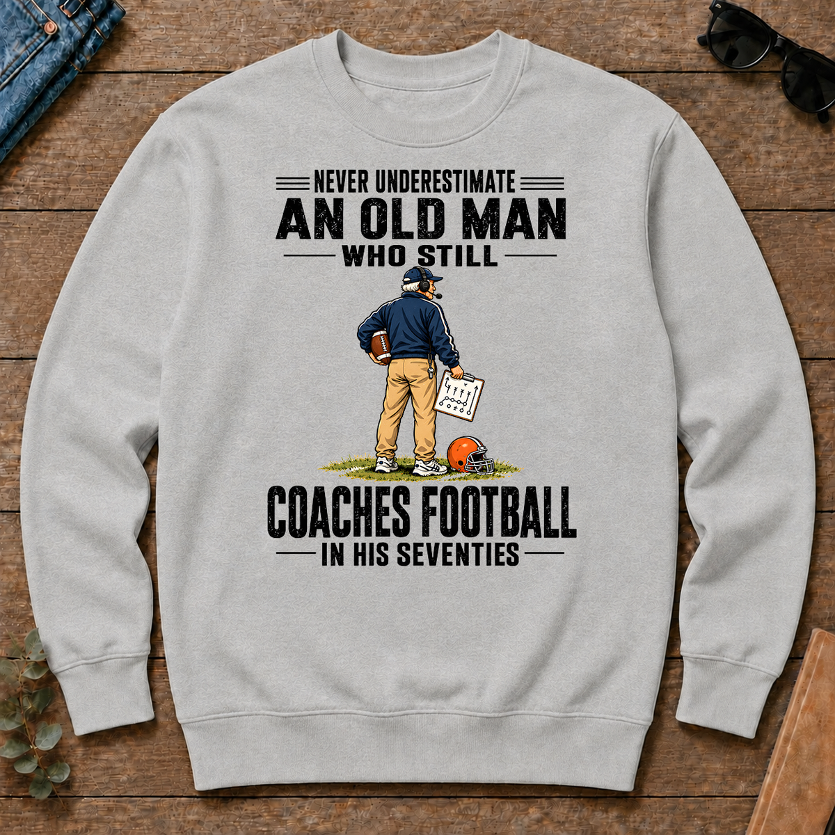 Never Underestimate An Old Man Coaches Football In His 70s - ash - CS2D-Ash