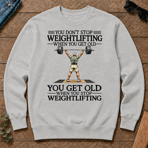 Don't Stop Weightlifting Vintage Art - ash - CS2D-Ash
