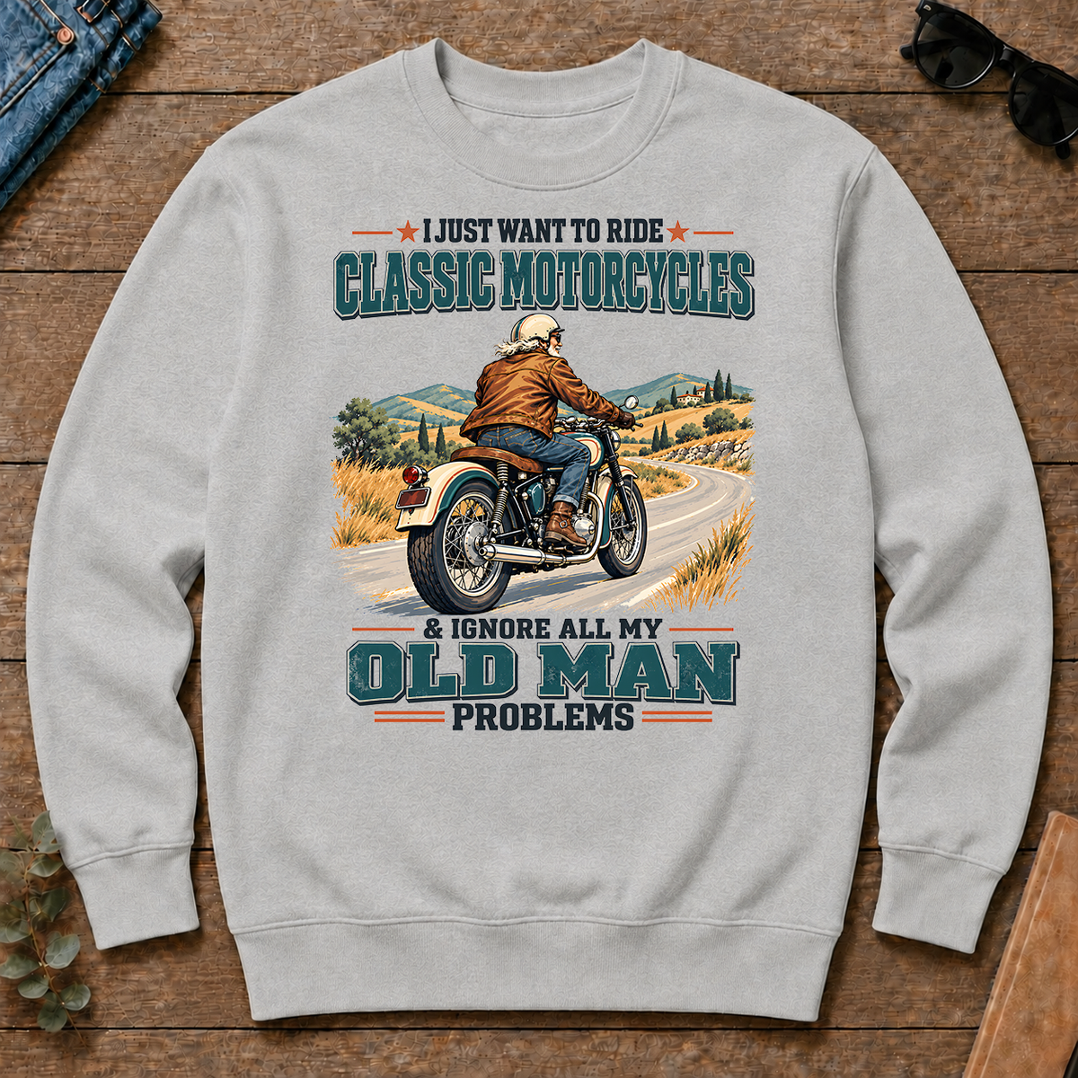 I Just Want To Ride Classic Motorcycles & Ignore All Old Man Problems - ash - CS2D-Ash