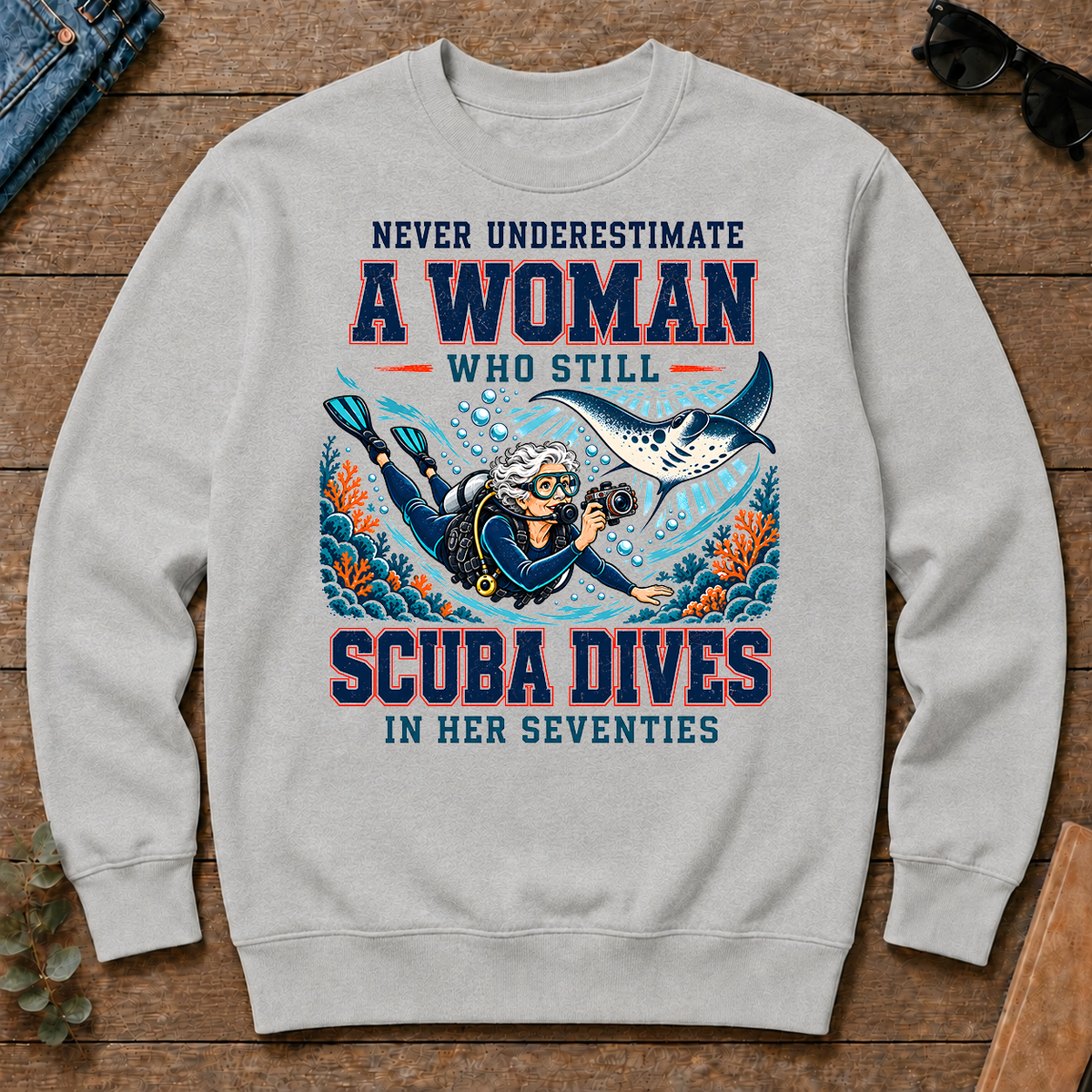 Never Underestimate A Woman Still Scuba Dives - ash - CS2D-Ash