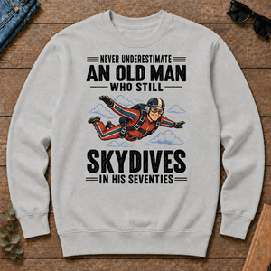 Never Underestimate An Old Man Skydives In His 70s - ash - CS2D-Ash
