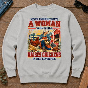 Never Underestimate A Woman Still Raises Chickens In Her 70s - ash - CS2D-Ash