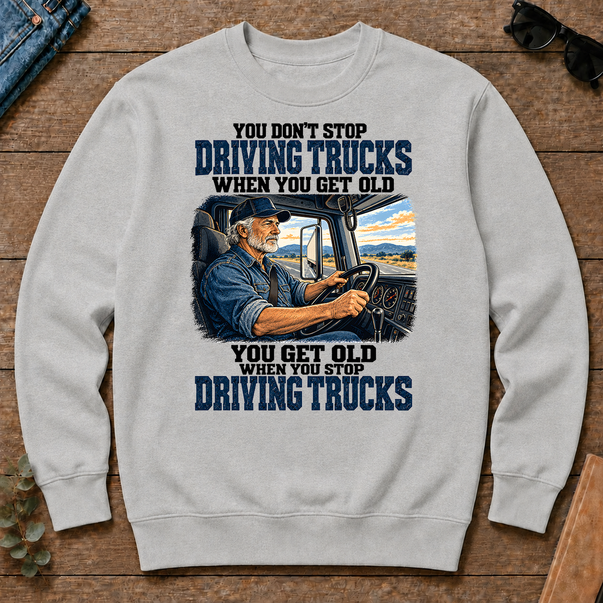 You Don't Stop Driving Trucks When You Get Old - ash - CS2D-Ash