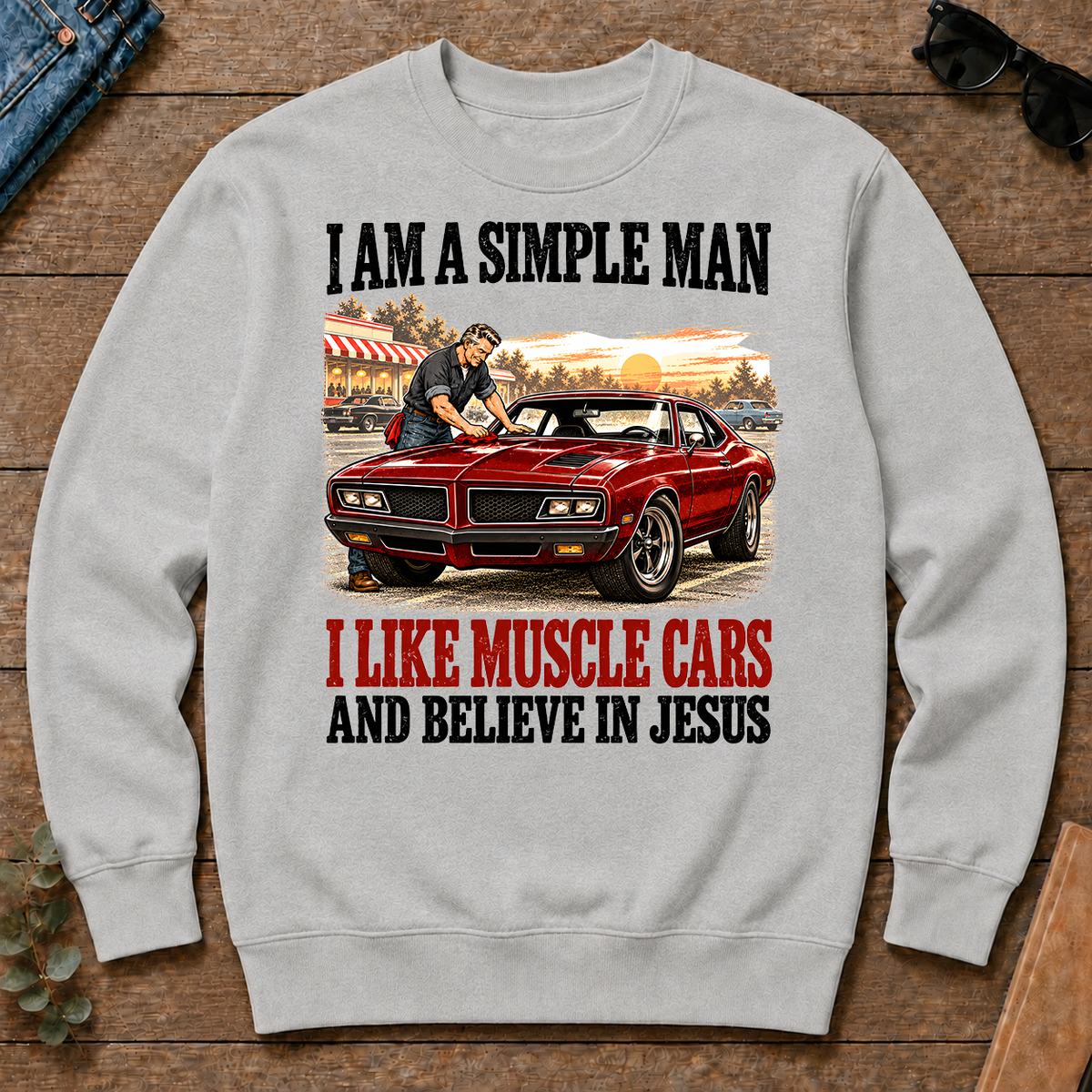 I Like Muscle Cars And Believe In Jesus - ash - CS2D-Ash