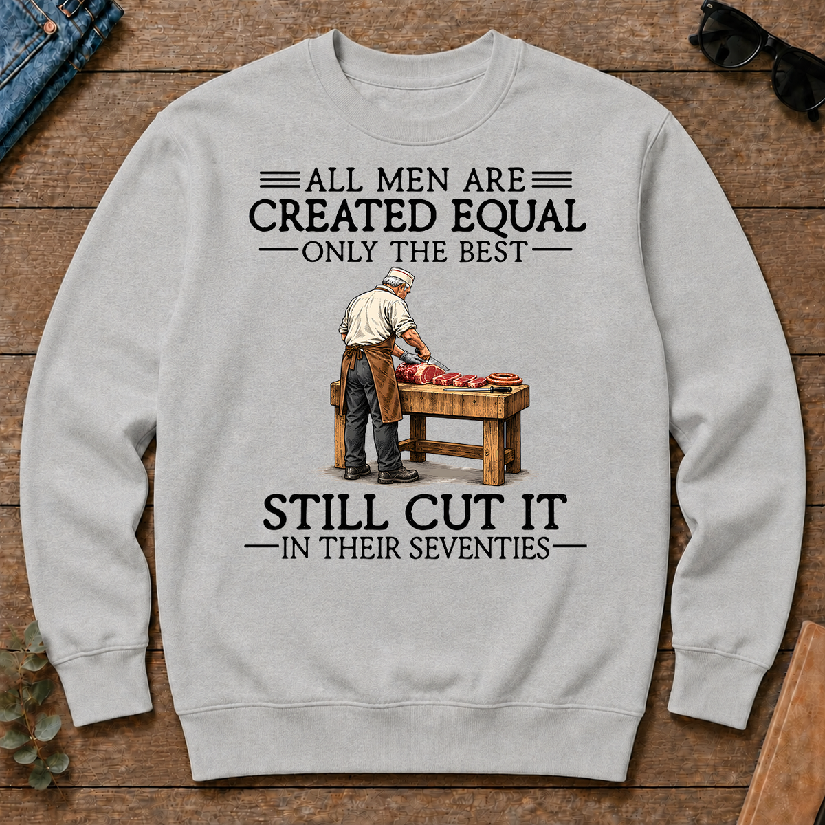 All Men Are Created Equal Only The Best Still Cut It 70s - ash - CS2D-Ash