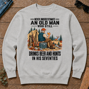 An Old Man Still Drinks Beer And Hunts In His 70s - ash - CS2D-Ash