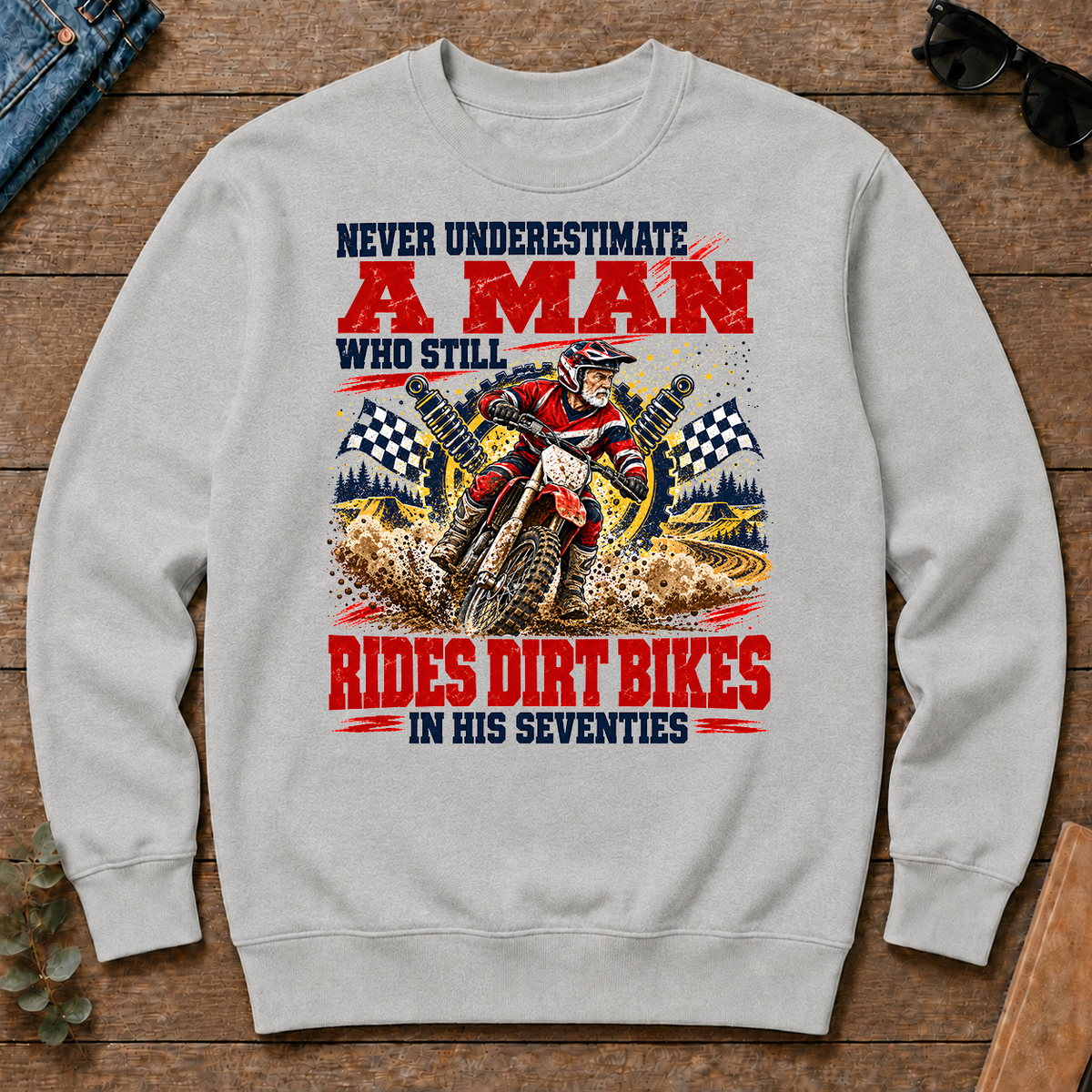 A Man Still Goes Rides Dirt Bikes In His 70s - ash - CS2D-Ash
