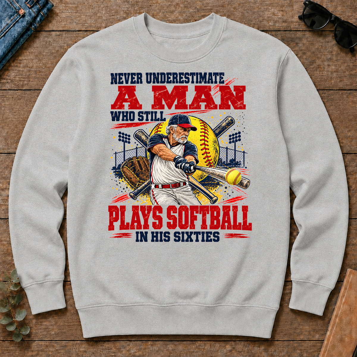 A Man Still Plays Softball In His 80s - ash - CS2D-Ash