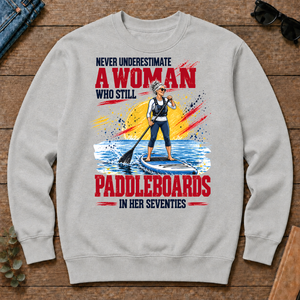 A Woman Still Paddleboards In Her 70s - ash - CS2D-Ash