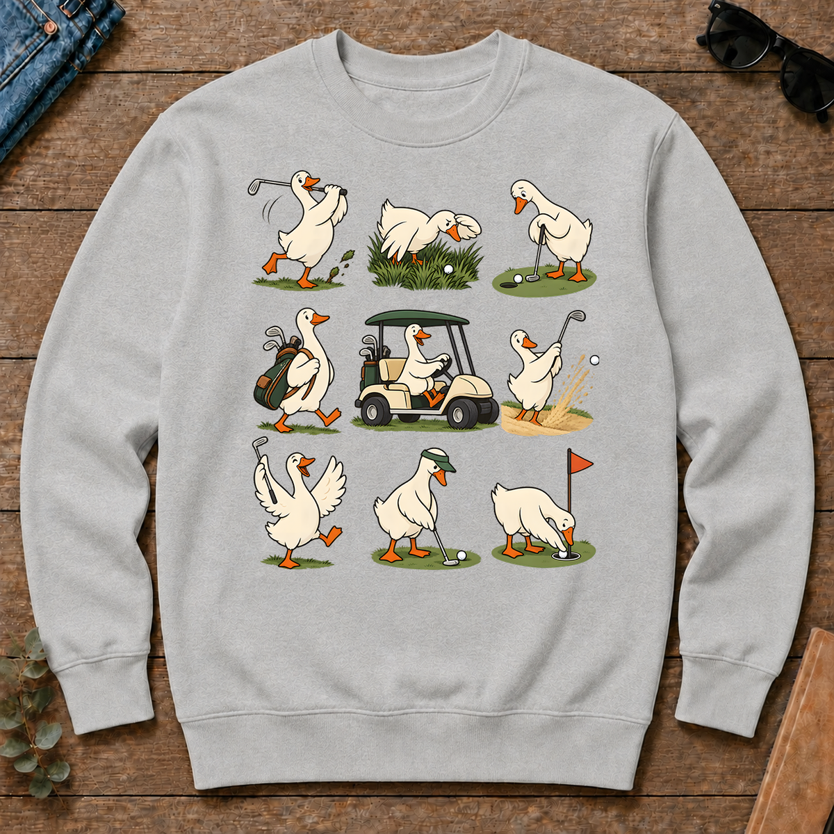 Funny Ducks Playing Golf - ash - CS2D-Ash