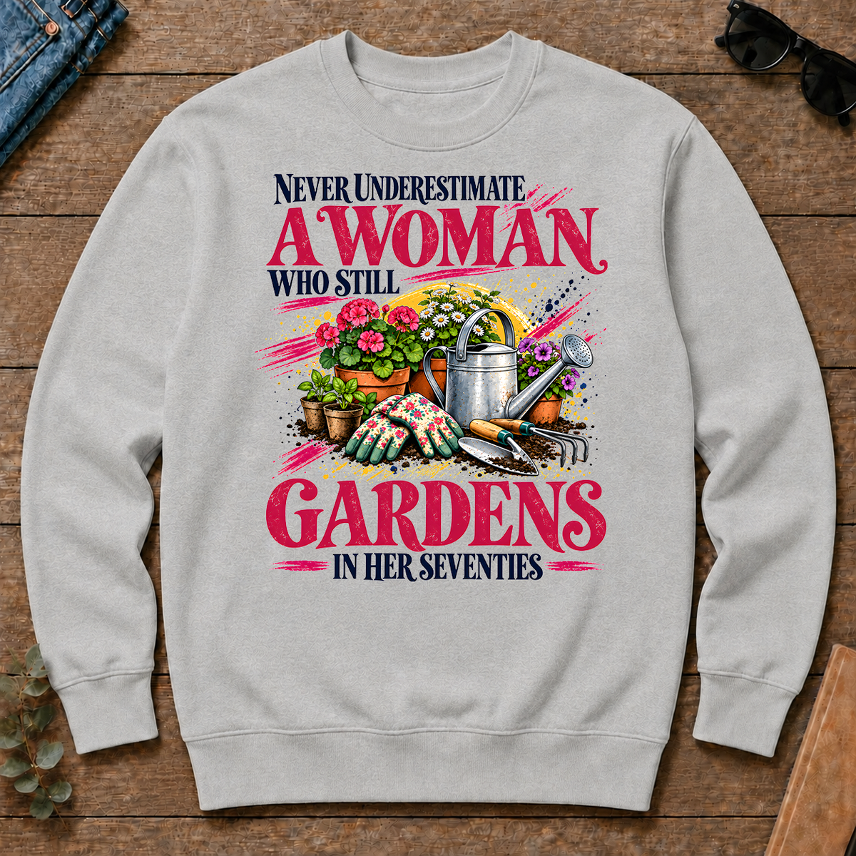 A Woman Still Gardens In Her Seventies - ash - CS2D-Ash