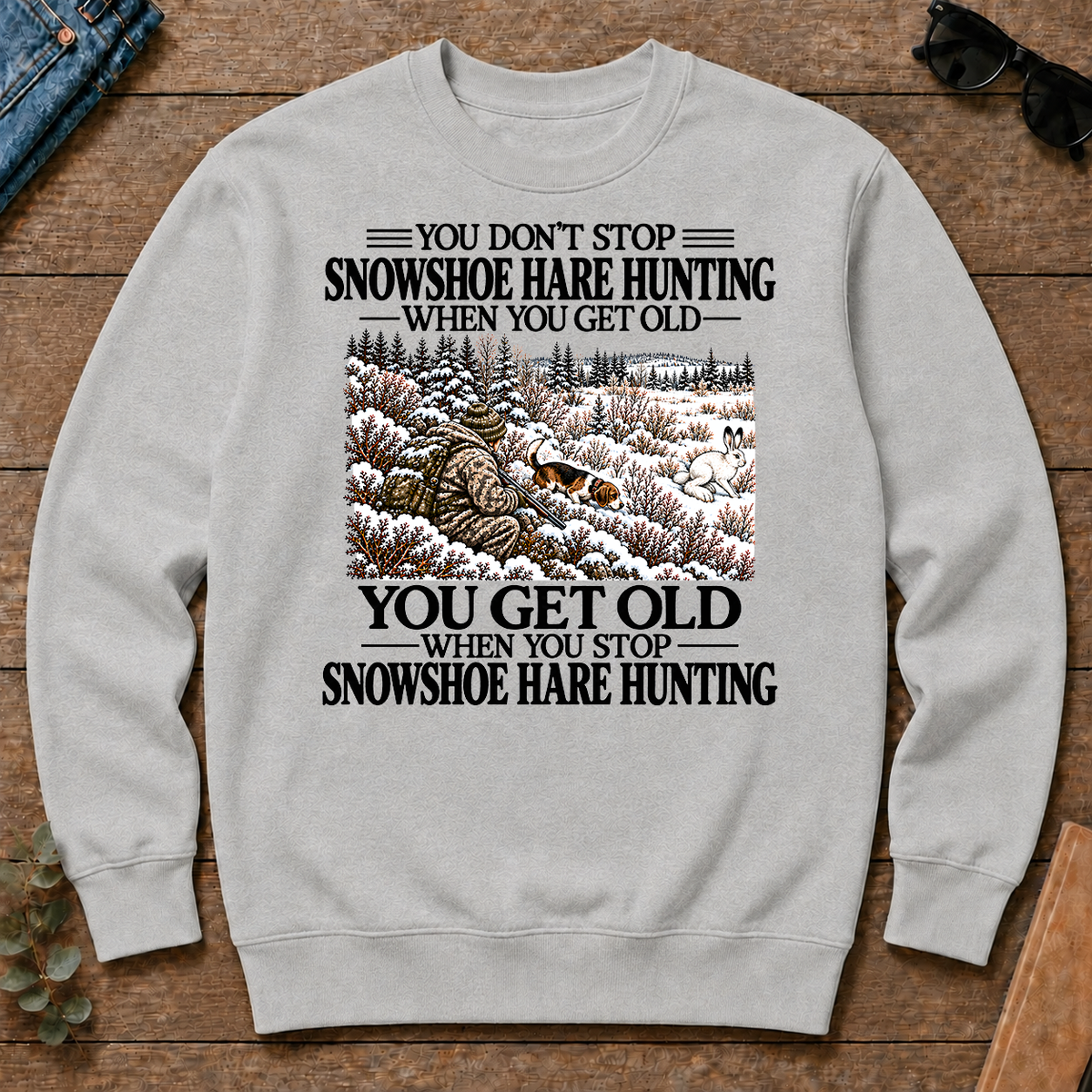 Don't Stop Snowshoe Hare Hunting Snow - ash - CS2D-Ash