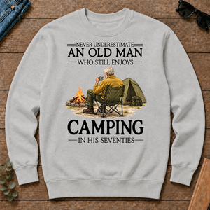 An Old Man Who Still Enjoys Camping In His Seventies - ash - CS2D-Ash