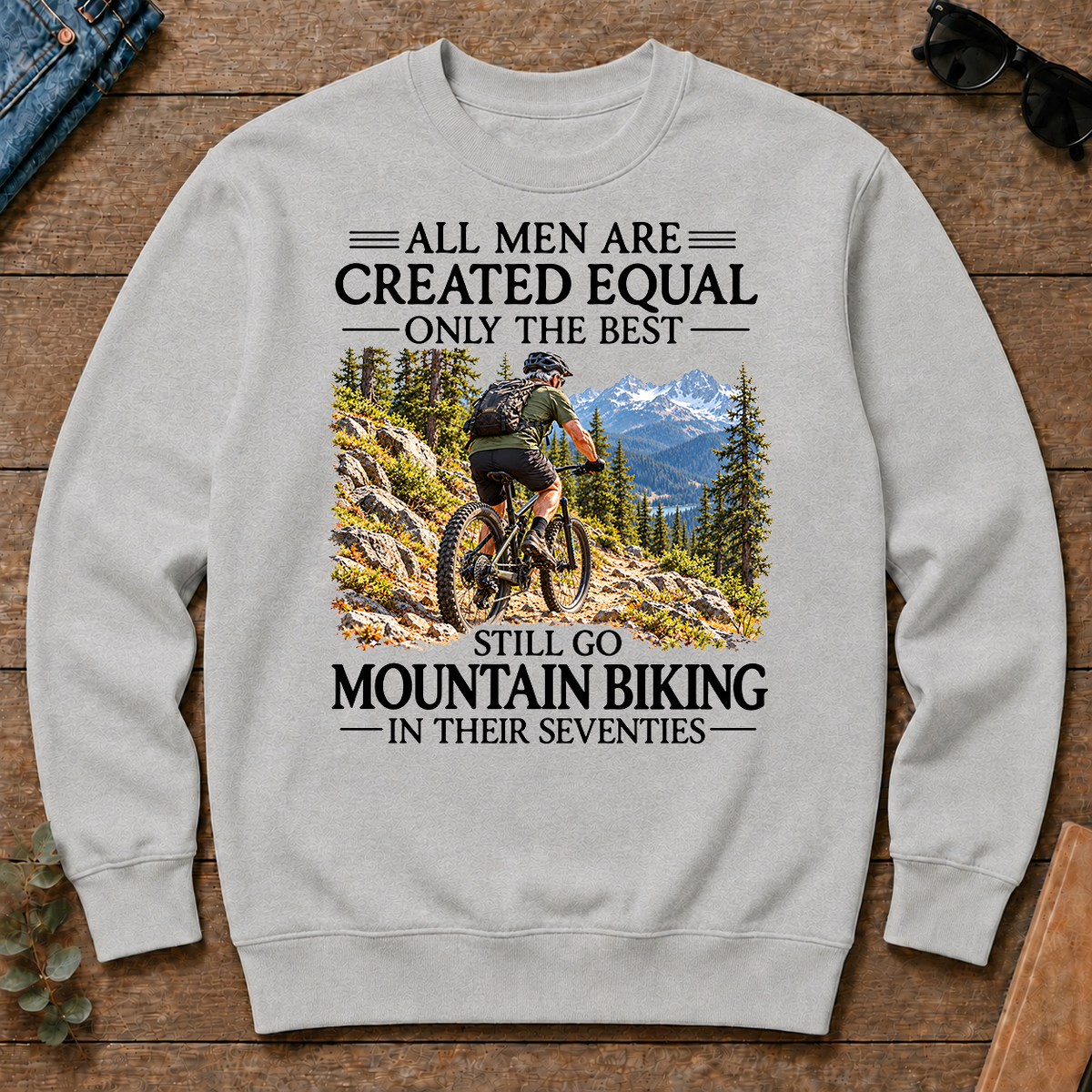 All Men Are Created Equal Only The Best Still Go Mountain Biking In Their 70s - ash - CS2D-Ash
