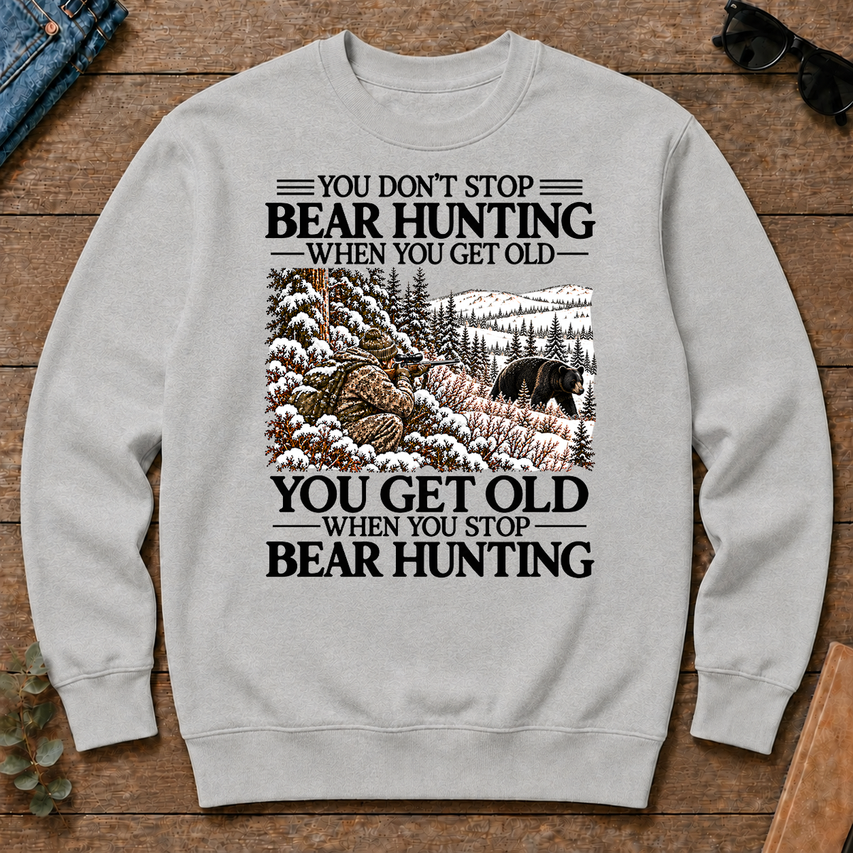 Don't Stop Black Bear Hunting Snow - ash - CS2D-Ash