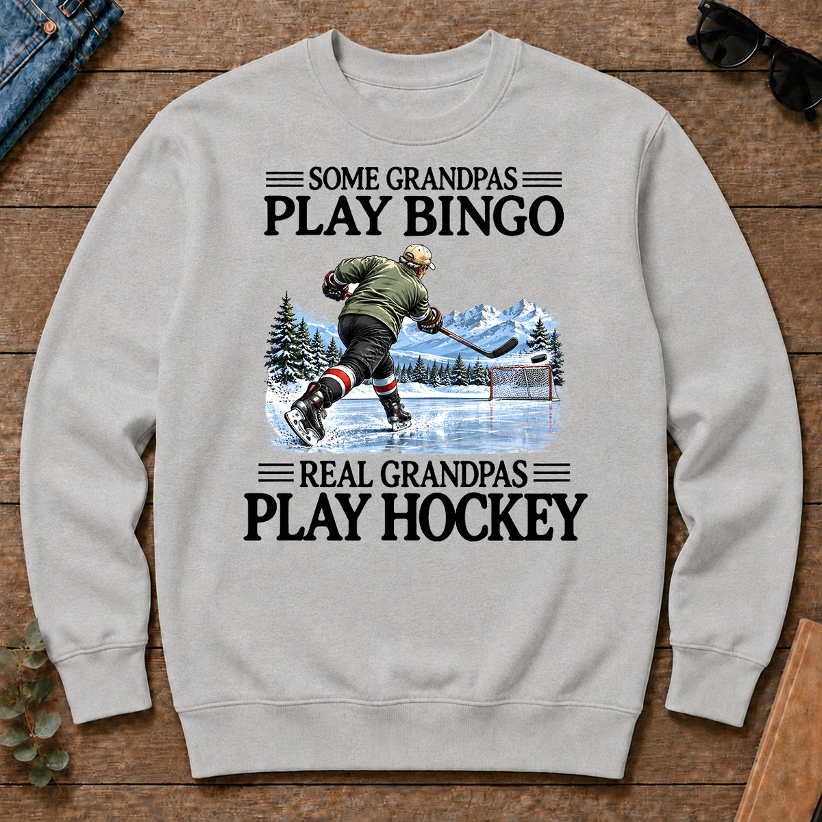 Some Grandpas Play Bingo Real Grandpas Play Hockey - ash - CS2D-Ash