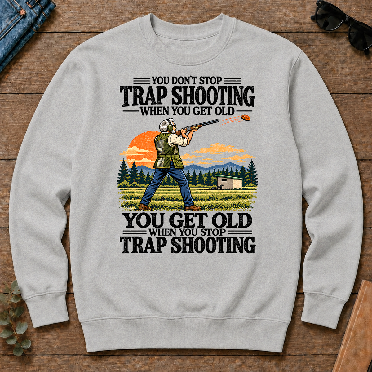 You Don't Stop Trap Shooting When You Get Old - ash - CS2D-Ash
