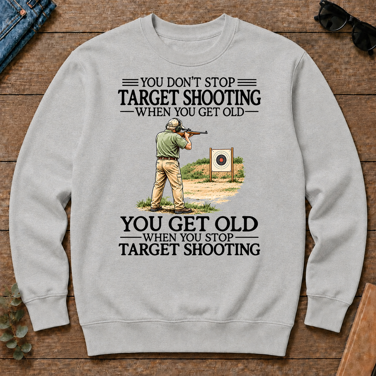 Don't Stop Target Shooting Vintage Art - ash - CS2D-Ash
