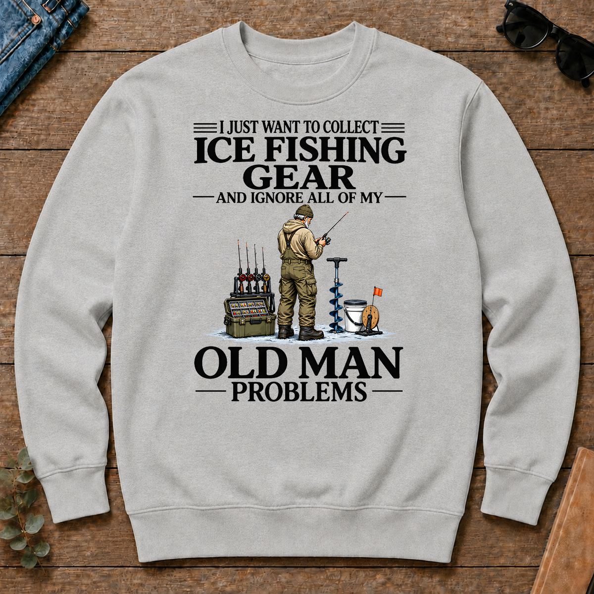 I Just Want To Collect Ice Fishing Gear - ash - CS2D-Ash