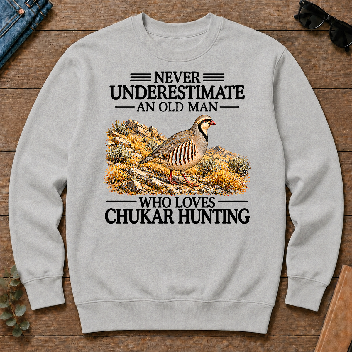 Never Underestimate An Old Man Who Loves Chukar Hunting - ash - CS2D-Ash