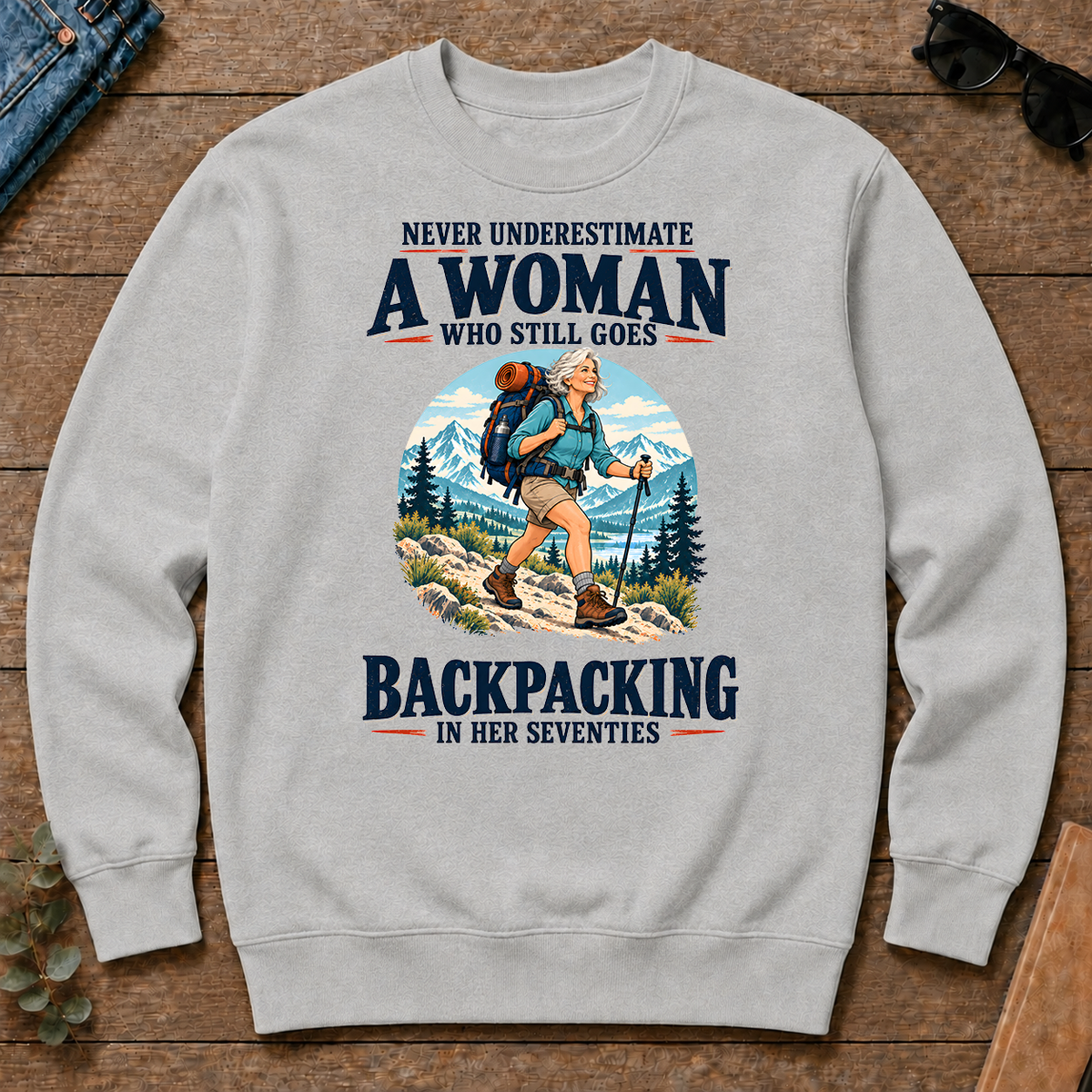 Never Underestimate A Woman Still Goes Backpacking - ash - CS2D-Ash