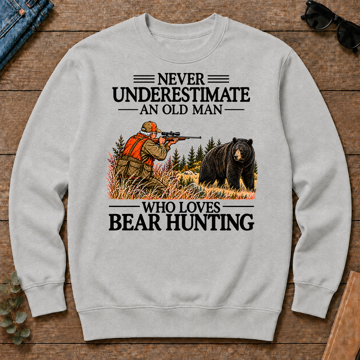 Never Underestimate An Old Man Bear Hunting - ash - CS2D-Ash