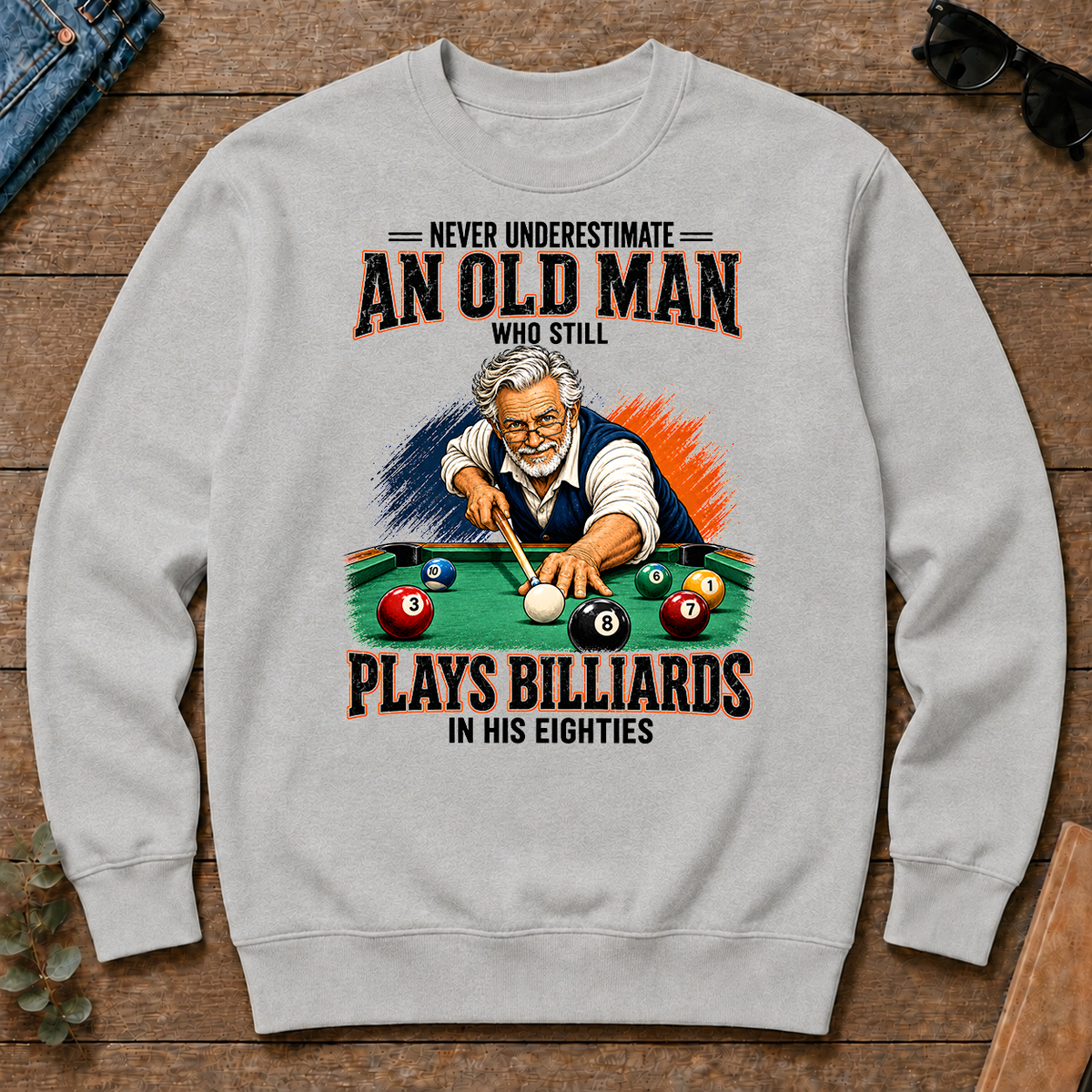 Never Underestimate An Old Man Still Plays Billiards In His 80s - ash - CS2D-Ash