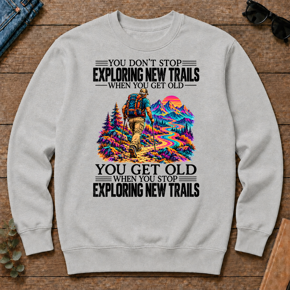 Psychedelic You Get Old When You Stop Exploring New Trails - ash - CS2D-Ash