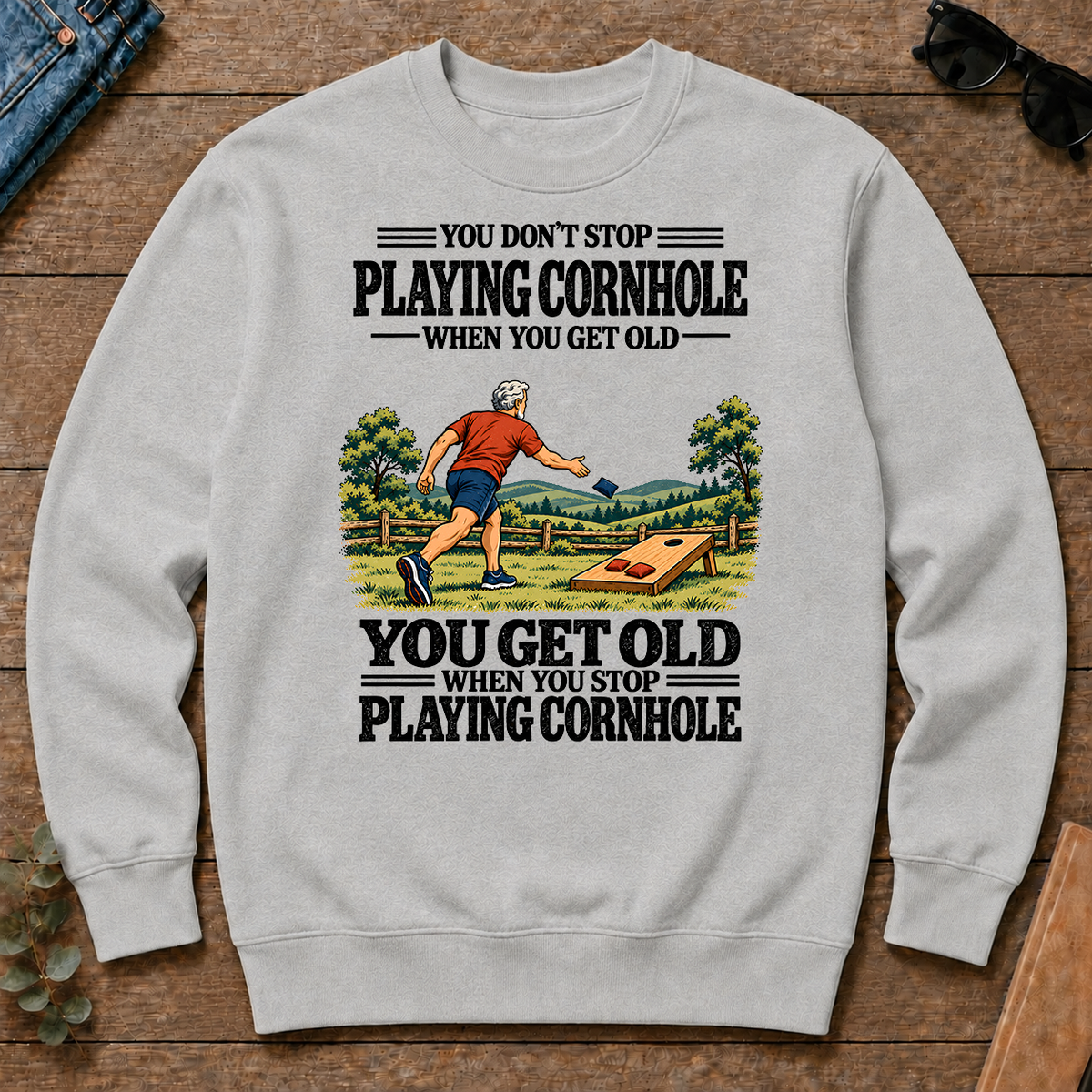You Get Old When You Stop Playing Cornhole - ash - CS2D-Ash