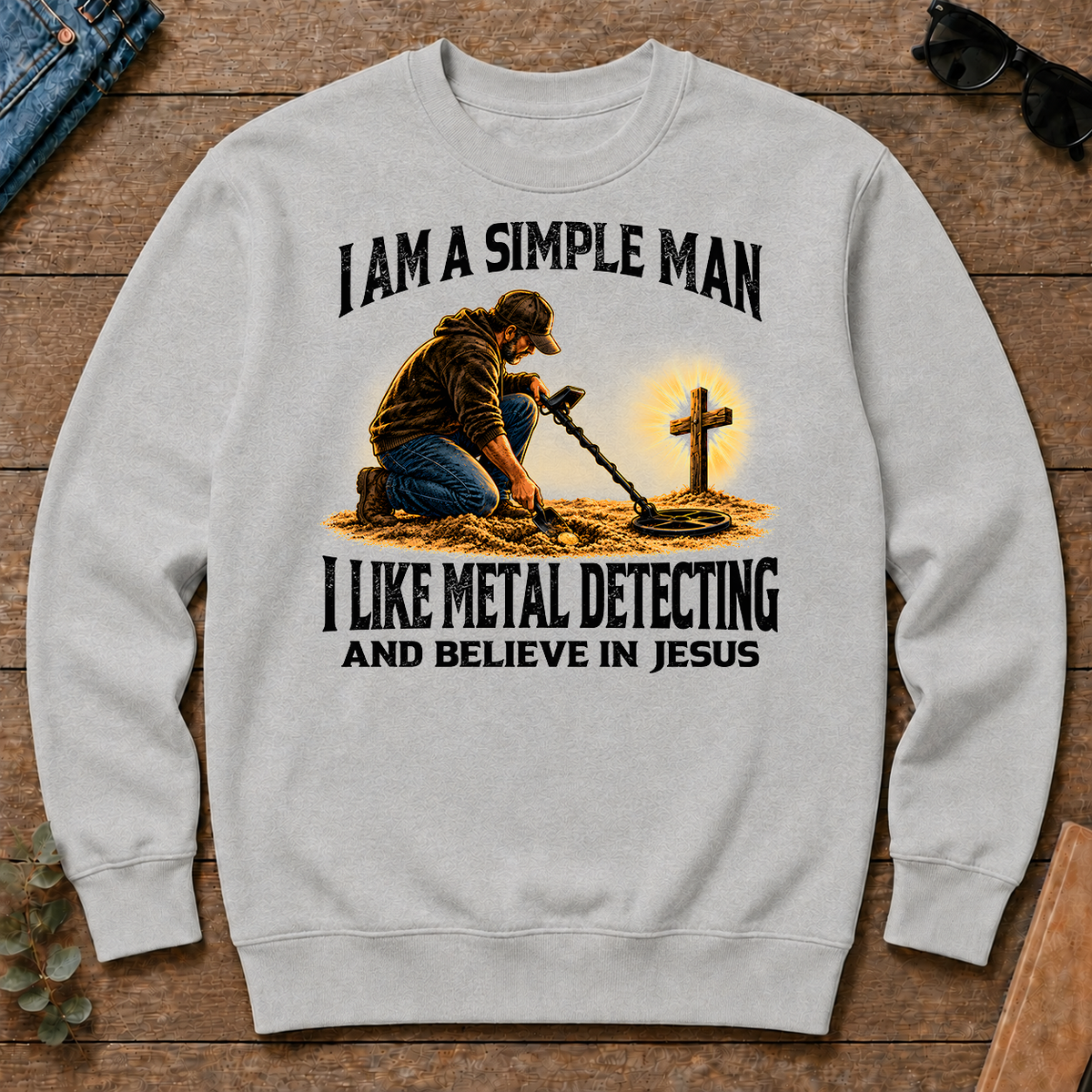 I Am Simple Man I Like Metal Detecting - ash - CS2D-Ash