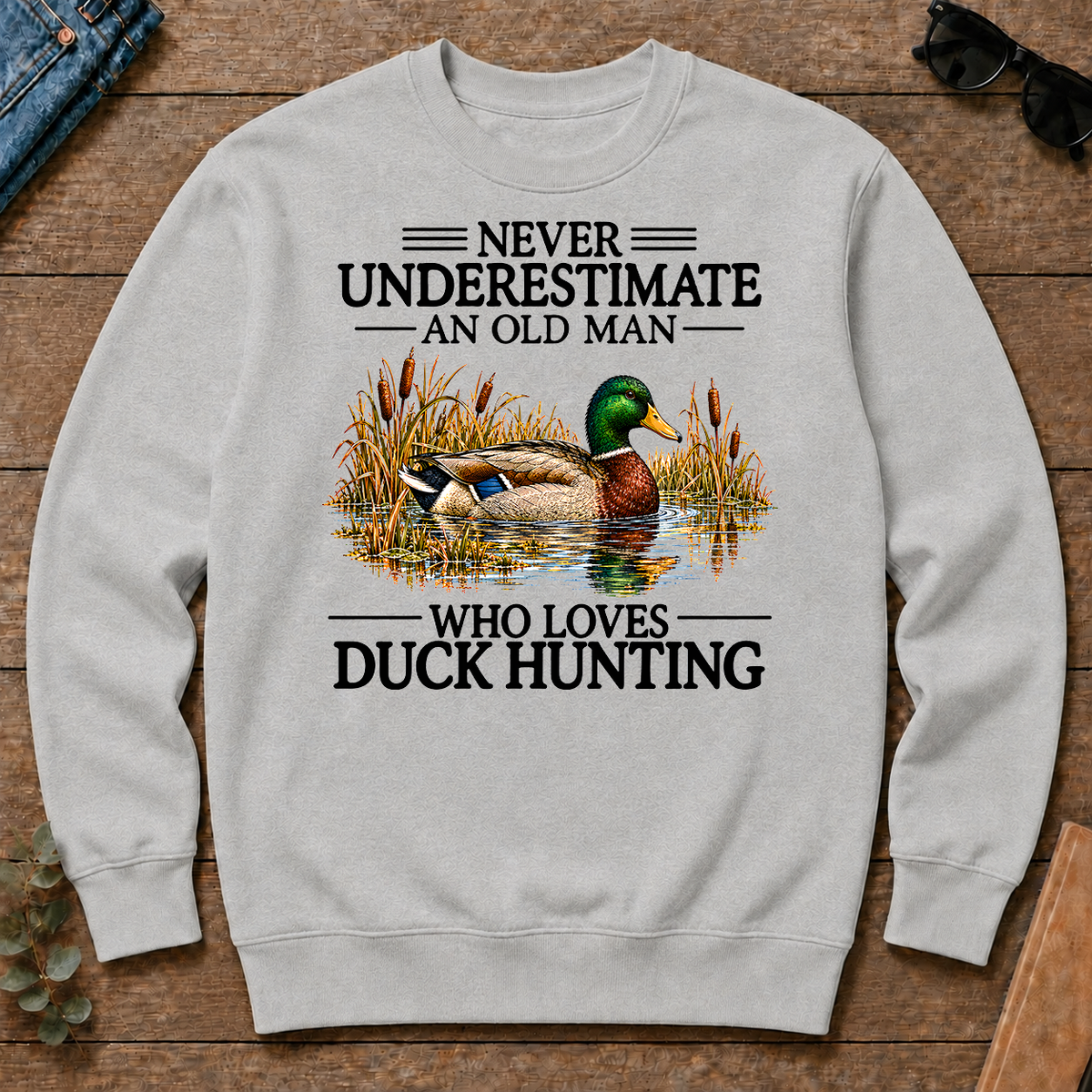 Never Underestimate An Old Man Who Loves Duck Hunting - ash - CS2D-Ash