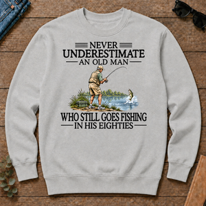 Never Underestimate An Old Man Fishing 80s - ash - CS2D-Ash
