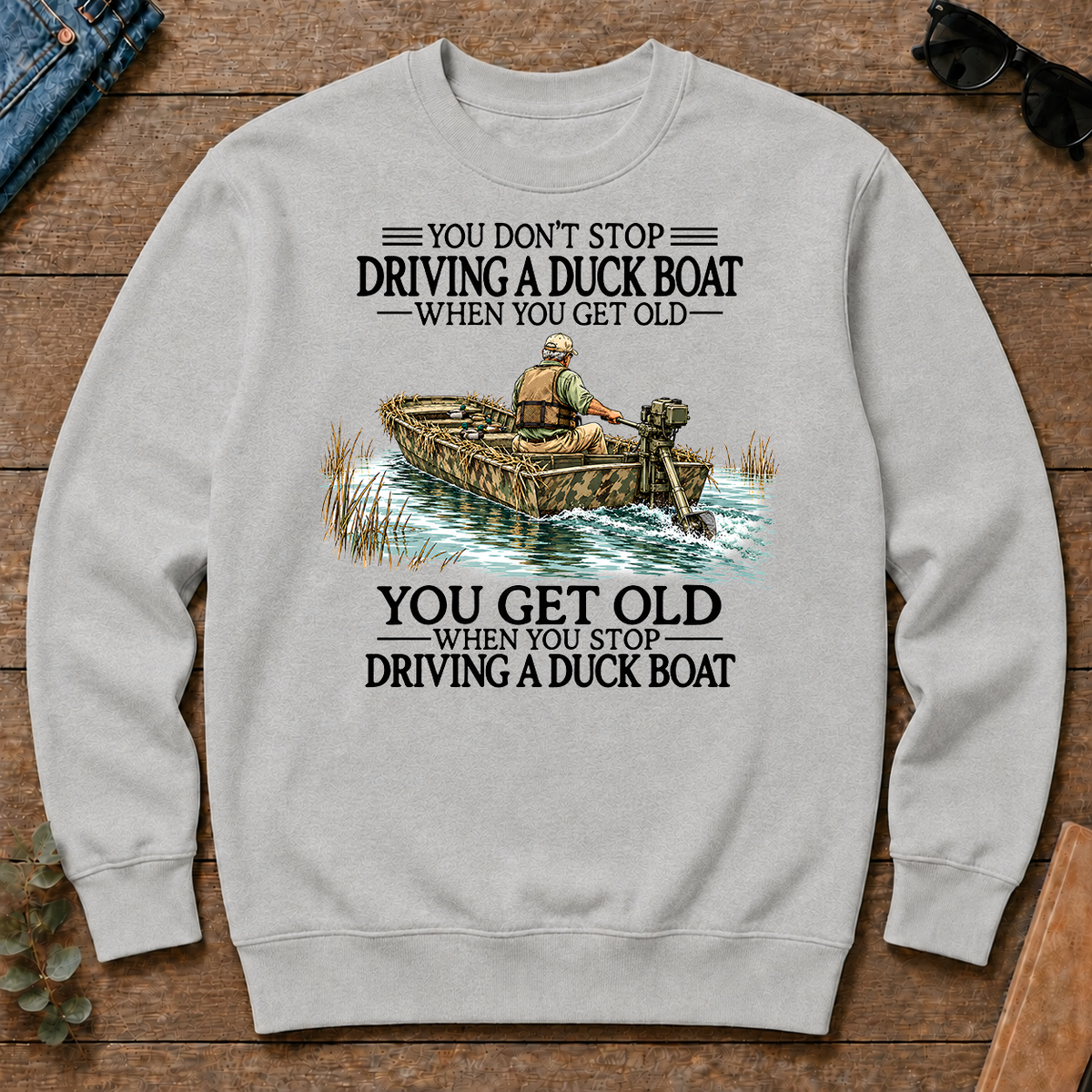 Don't Stop Driving Duck Boat - ash - CS2D-Ash