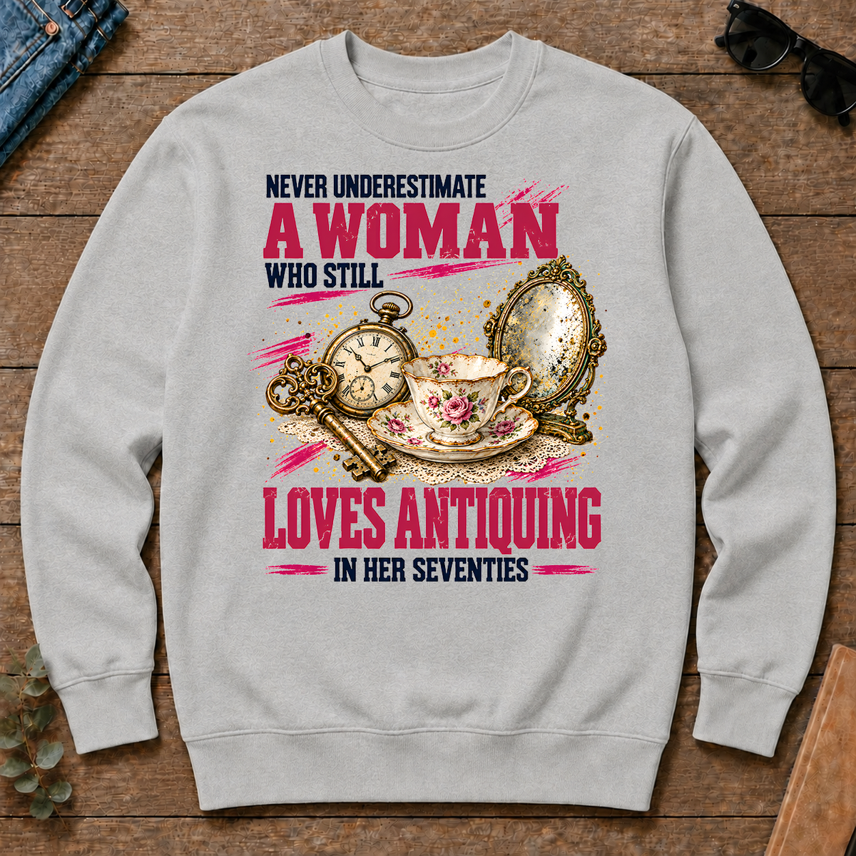 A Woman Still Loves Antiquing In Her Seventies - ash - CS2D-Ash