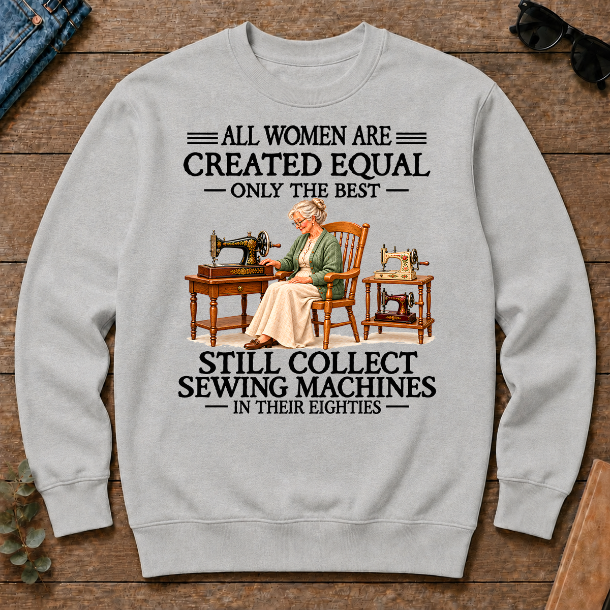 Still Collect Sewing Machines 80S - ash - CS2D-Ash