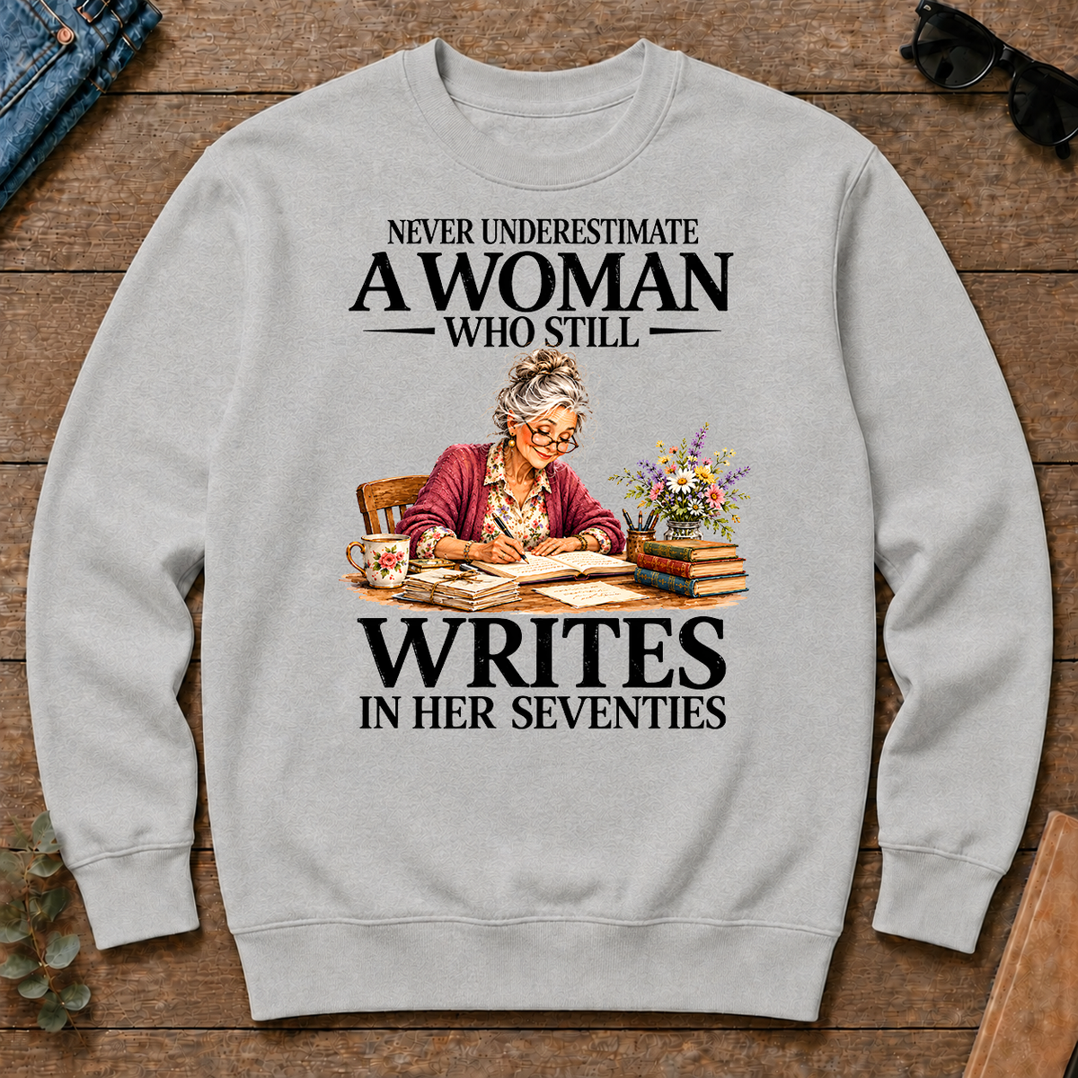 Funny A Woman Still Writes In Her Seventies - ash - CS2D-Ash