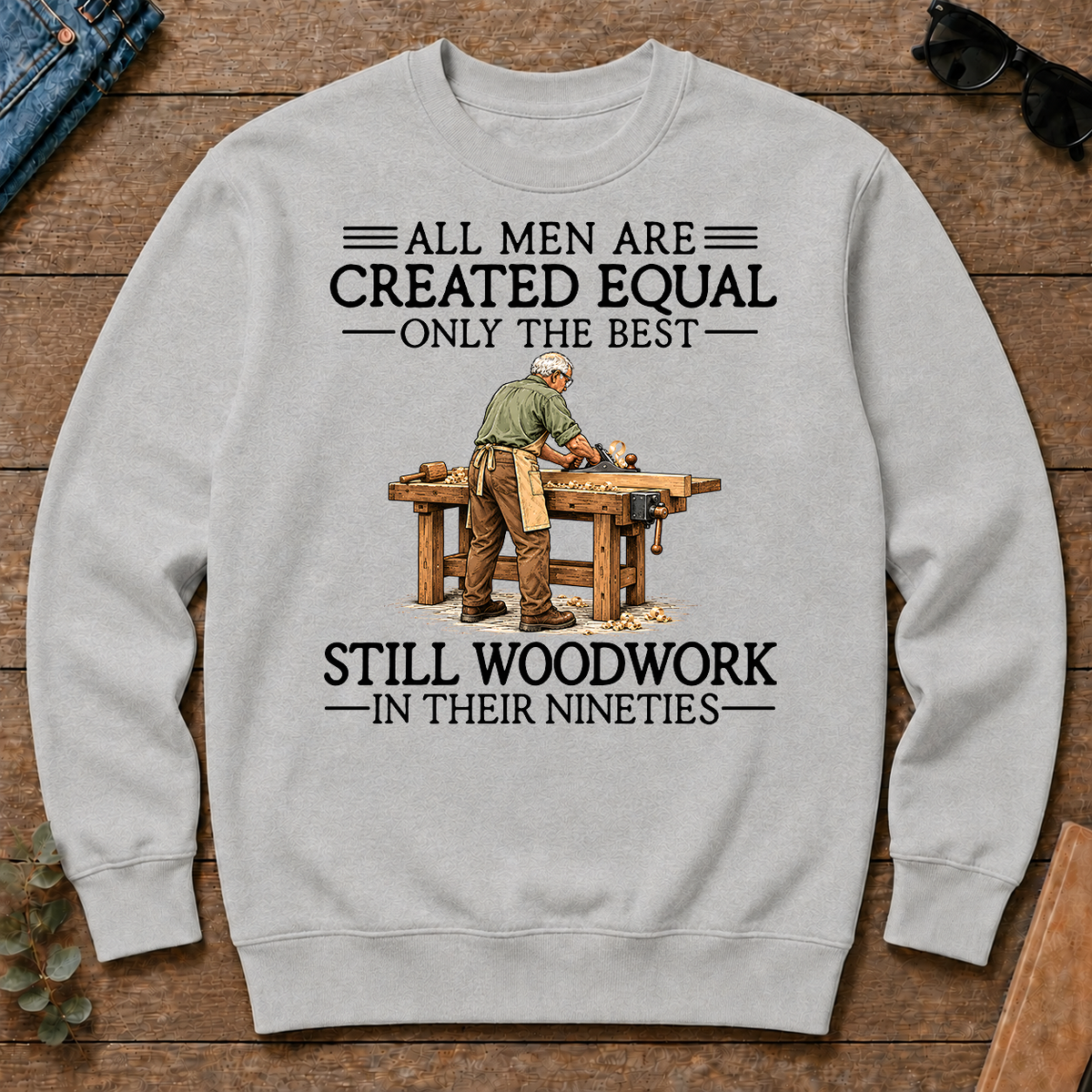 All Men Are Created Equal Only The Best Still Woodwork 90s - ash - CS2D-Ash