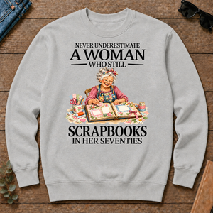Funny A Woman Still Scrapbooks In Her Seventies - ash - CS2D-Ash