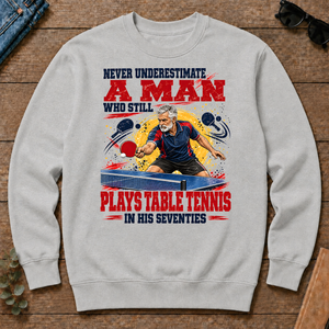 A Man Still Plays Table Tennis In His 70s - ash - CS2D-Ash