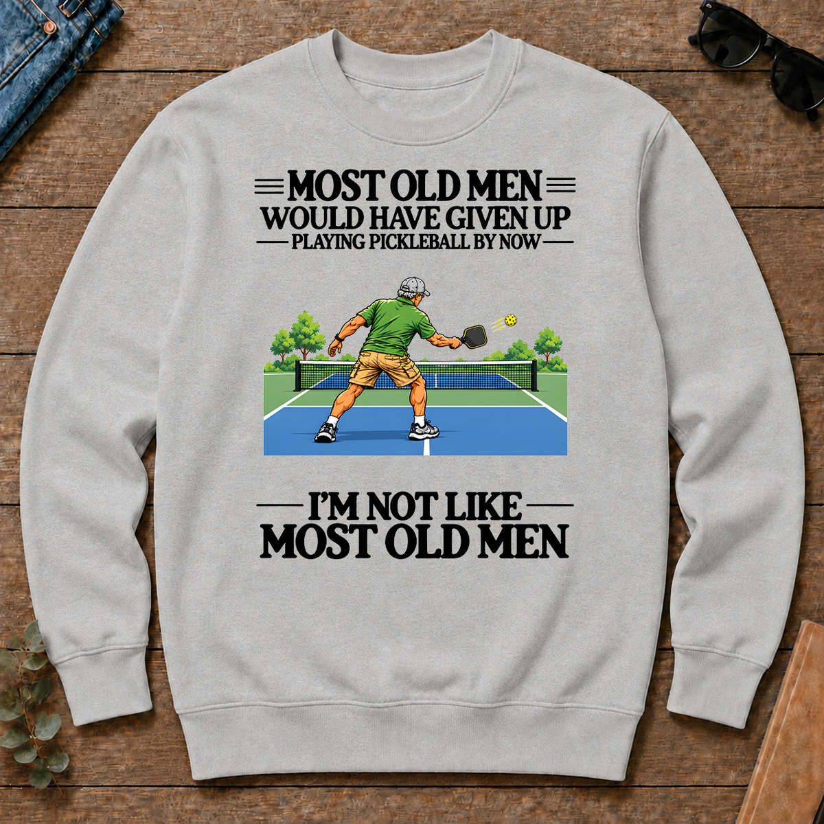 Most Old Man Would Have Given Up Playing Pickleball - ash - CS2D-Ash