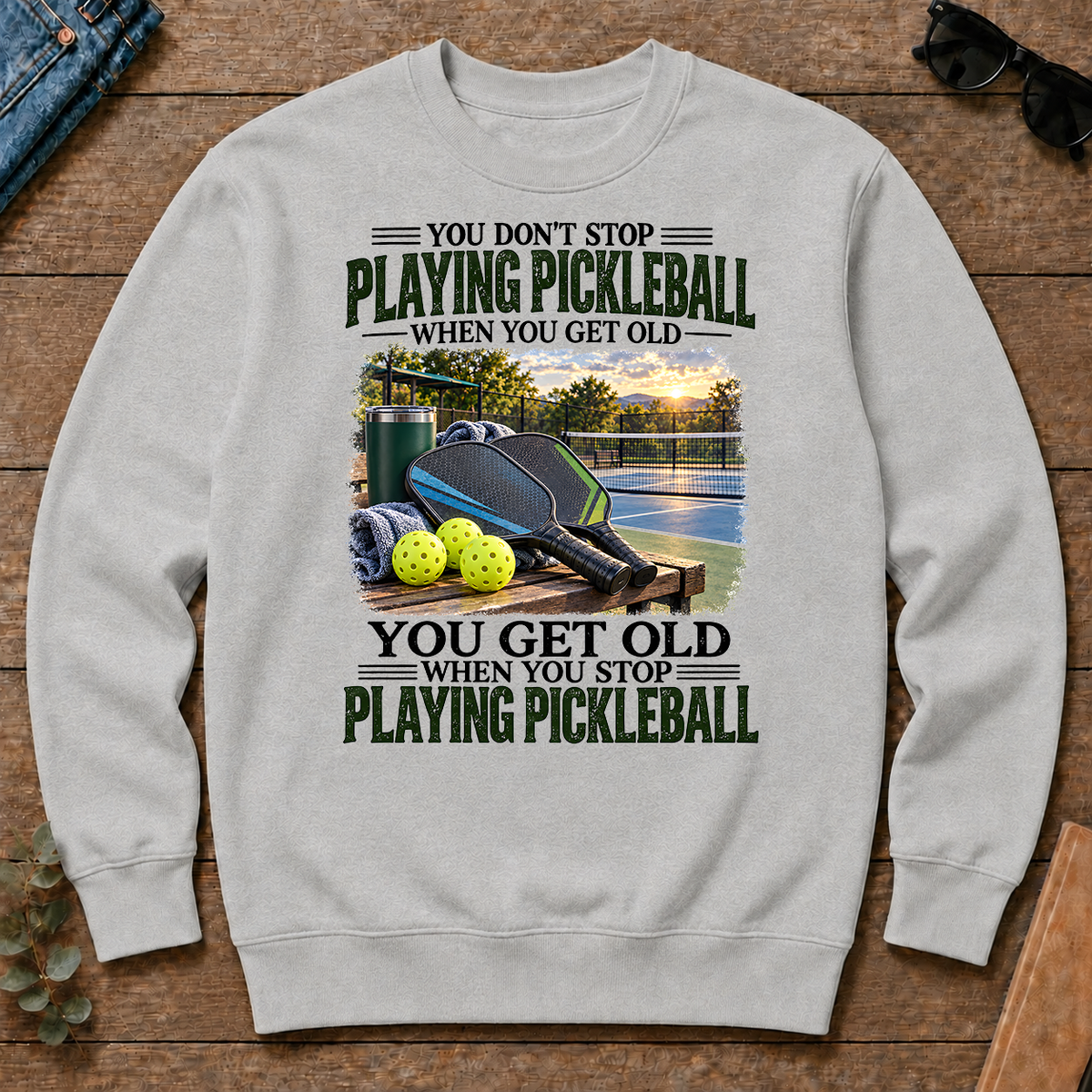 Playing Pickleball You Get Old When You Stop - ash - CS2D-Ash
