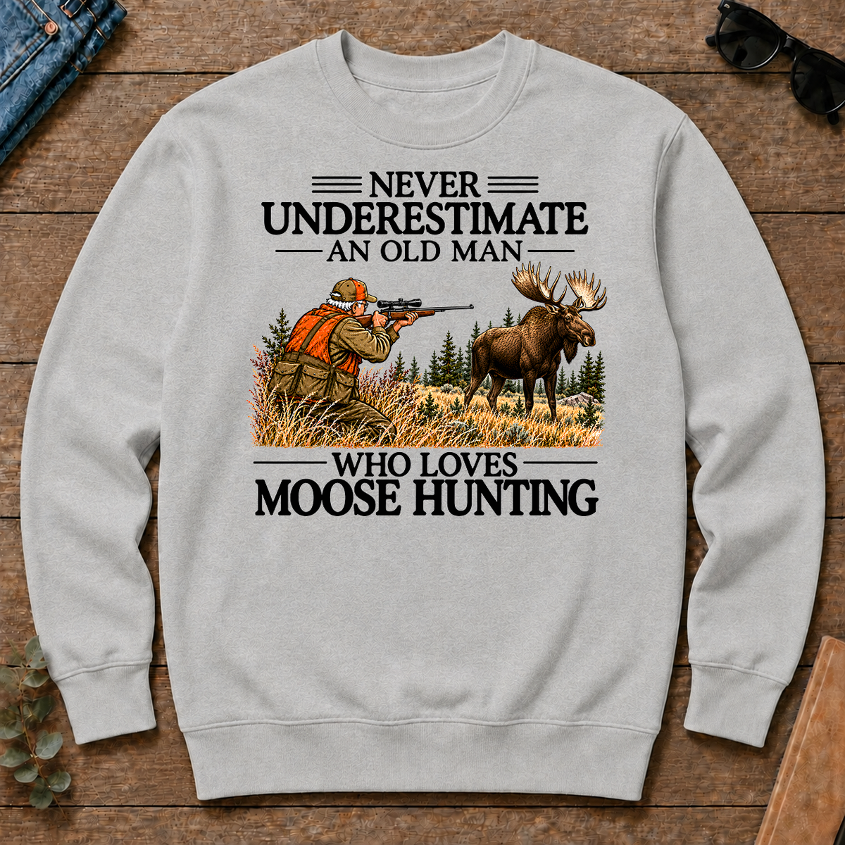 Never Underestimate An Old Man Moose Hunting - ash - CS2D-Ash