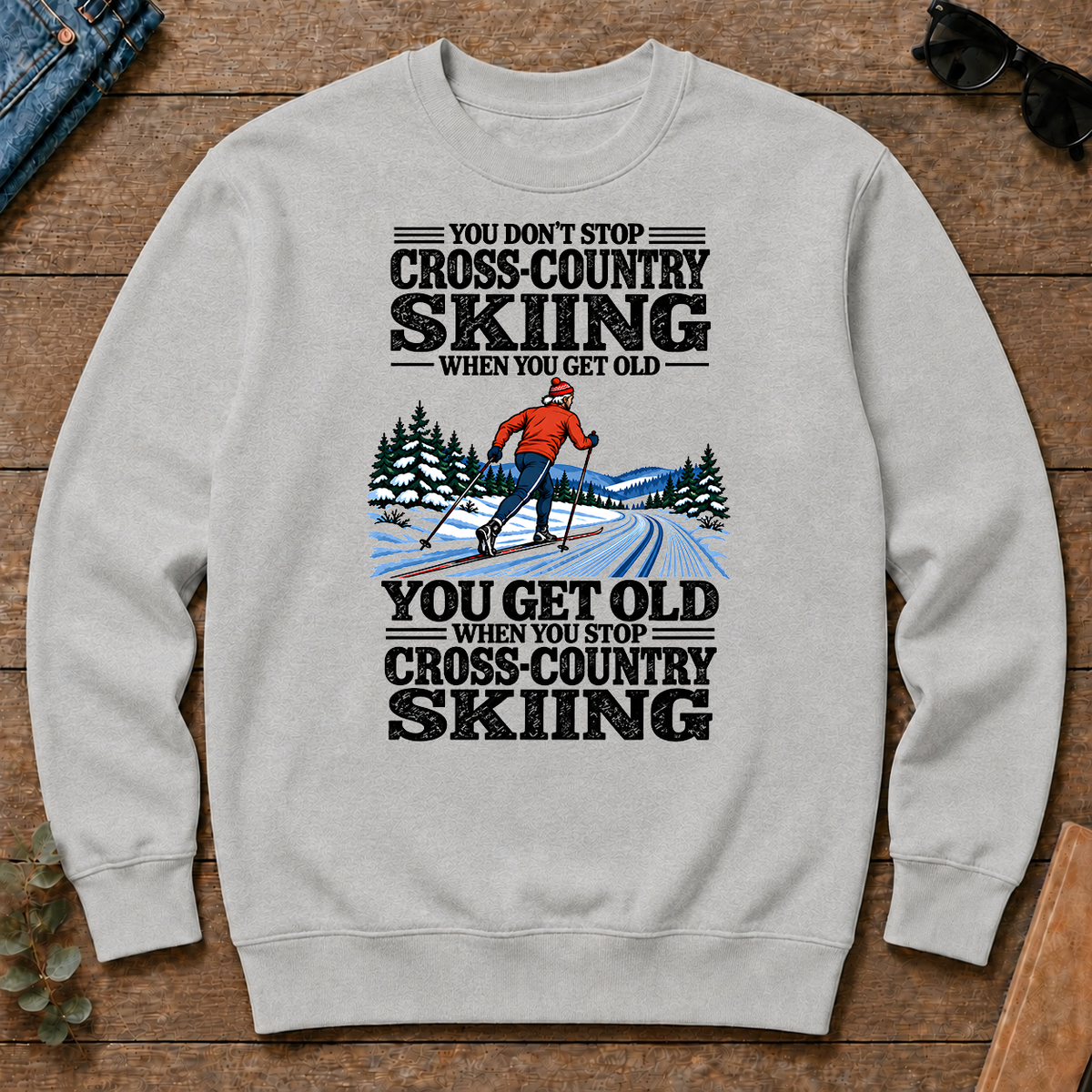 You Get Old When You Stop Cross-Country Skiing - ash - CS2D-Ash